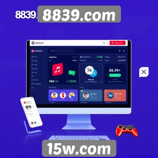 Plataforma 8839.com se destaca pela interface amigável