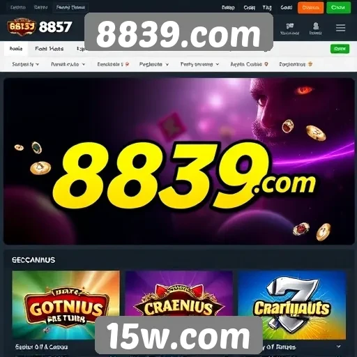 Análise da popularidade do site 8839.com entre jogadores